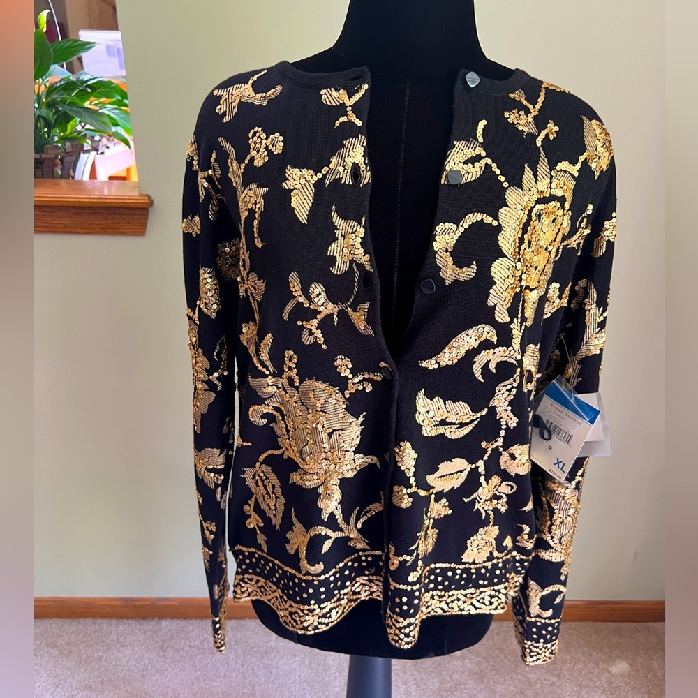 Susan Bristol Button Up Sweater